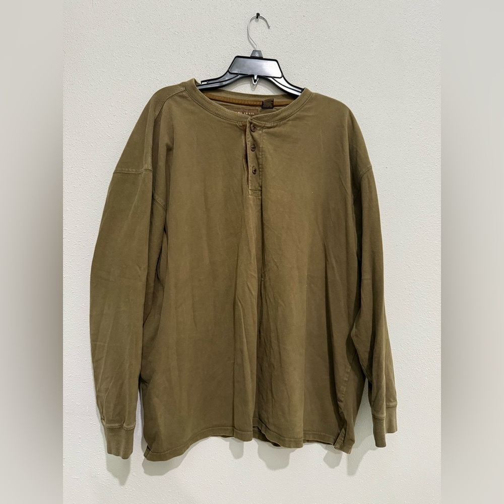 Woodland Trail Men's Olive Green Shirt for men Size XL